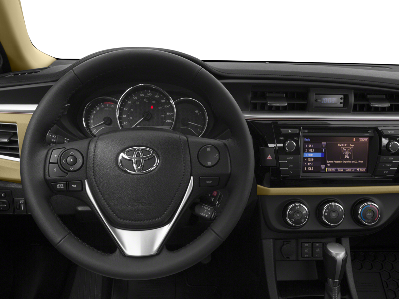 2016 Toyota Corolla — detail view
