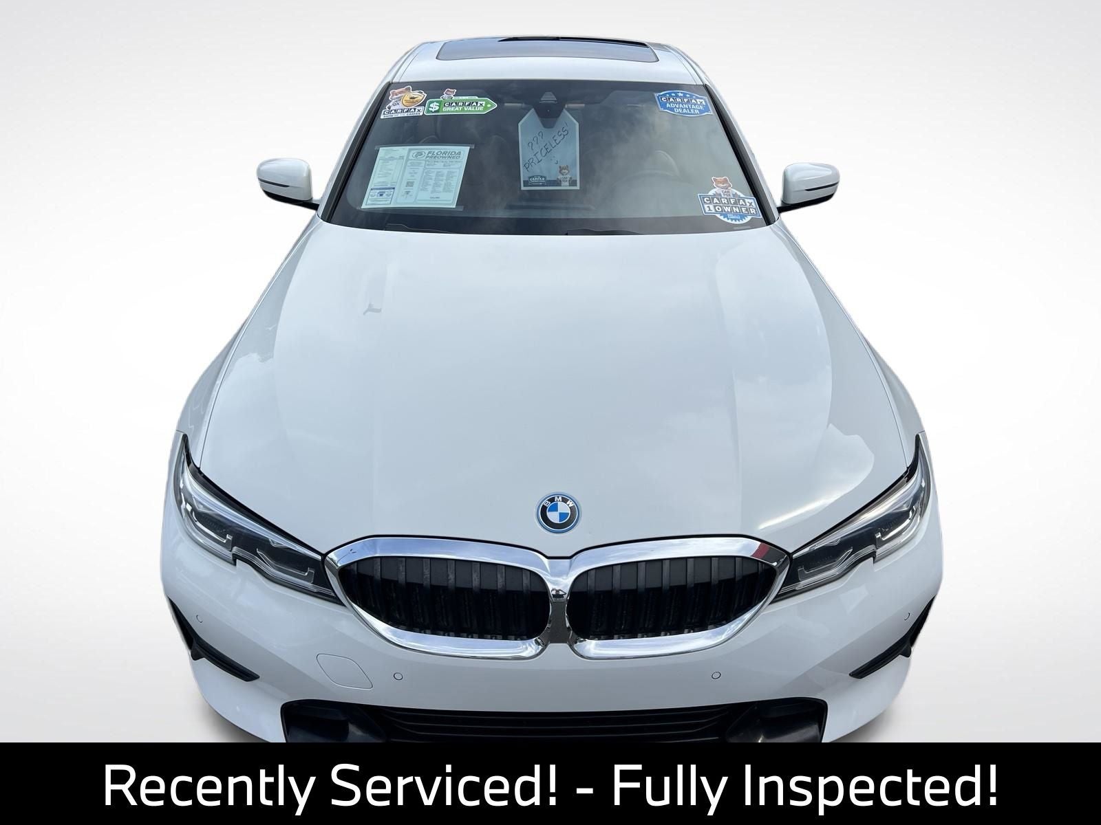 2022 BMW 3 Series — rear three-quarter view